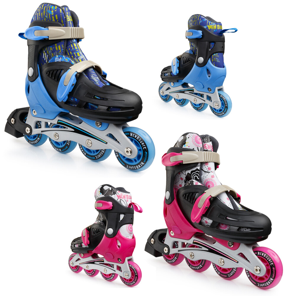 New Bounce Roller Skates, 4 Wheel Inline Roller blades, Without Original Box