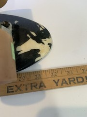 Vintage Skateboard Animiles Black White Animal Print Design