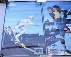 3 Vintage Schmitt Stix Skateboard Poster Billy Beauregard Andy Howell Kanights