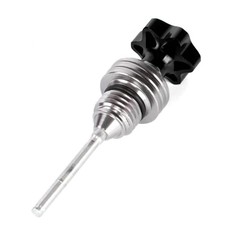 Dirt Bike Dipstick, CNC Alloy Pit Bike Engine Oil Dipstick for CRF50 Black