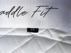 Total Saddle Fit – English – SQUISH PAD – Jump – Medium (17.5-18″) – White