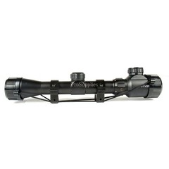 .22 Rim Fire RF 2-7×32 Illuminated Rangefinder Scope /w 3/8″ Base Dovetail Ring