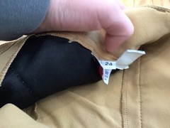 The Tailored Sportsman Women’s Breeches Size 24 toasted color mid rise￼
