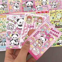 60Sheets Random Cute Japanese Cartoon DIY Decor Gift Sealing Stickers 1.9×3