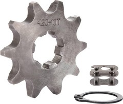 Motorcycle 420-10T Front Sprocket 17mm for 50cc 70cc 90cc 110cc 125cc Dirt