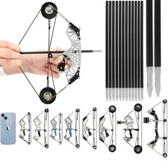 Stainless Steel 8.6 Bow for Target Shooting and Archery Gift for Ages 15+
