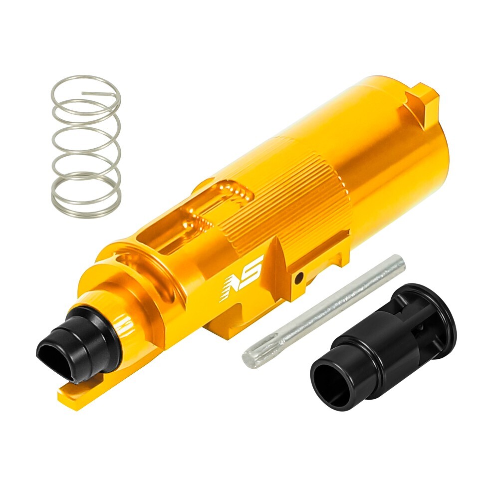 NS CNC Aluminum Nozzle (GOLD) – Tokyo Marui Hi-CAPA 4.3 / 5.1 / Gold Match /1911