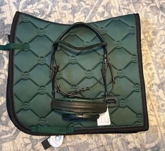 Otto Schumacher snaffle dressage bridle. Full size. Lightly used.