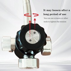 M18×1.5 thread 4500psi No Pressure-Reduce Paintball Fill Stations valve PCP T…