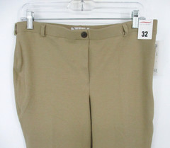 TuffRider Breeches Ladies 32 Lt. Tan Starter Low Rise Pull-On Riding Pants NWT