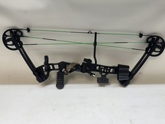 BARNETT VORTEX 19-45LB 22″-27″ DRAW 325FPS YOUTH COMPOUND BOW