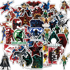 Superhero Stickers for Boys– 50PCS Cartoon Stickers for Kids, Teens, Adults – St