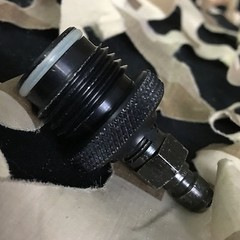 NEW Paintball Remote Replacement Male REDUCER Quick Disconnect ASA Adapter