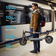 ADULT Electric Scooter A6L ECO, LONG RANGE 30KM 25KM/H HIGH SPEED +APP CONTROL