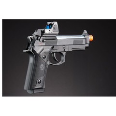 KLI KL-92 Elite IA Optic Ready 6mm Dual Power Gas / CO2 Blowback Airsoft Pistol