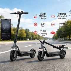 2025 Electric Scooter Adult Folding Long Range Fast Speed Safe Commute E-Scooter