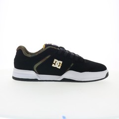DC Central ADYS100551-WCO Mens Black Nubuck Skate Inspired Sneakers Shoes 6