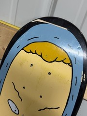 Globe x Beavis and Butt-Head Beavis Cornholio Shaped Skateboard Deck 10.25″ x 30
