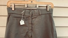 Schoeller*BREECHES Ladies *Sz 26 R Lt. Brown VGC Front Zip Cotton Blend Fullseat