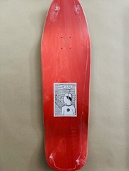 The New Deal ED TEMPLETON Skateboard Deck 9.625 X 32.5 RED 1990s Shape Reissue