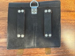 Vintage FN-FAL FAL .308 7.62×51 Austrian Leather Magazine Pouch, Surplus Miltary
