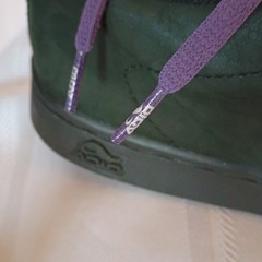 Adio HIM Skater Shoes US 8 Black with Purple Heartagram. Bam Margera.