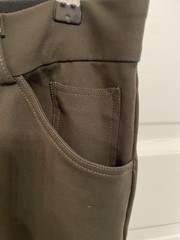 NWOT Piper Full Seat Breeches Pants Womens Size 34Long Olive Riding Equestrian