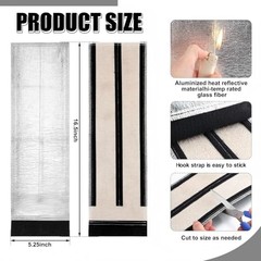 2 Pack Starter Heat Shield Mini Engine Shield 5.25″ x 16.5″ High Temperature