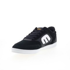 Etnies Serin 4101000589976 Mens Black Suede Skate Inspired Sneakers Shoes