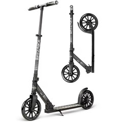 Madd Gear Kruzer 200mm Commuter Kick Scooter Folding Adjustable for Teens Adult