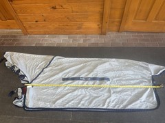 75” Bucas Buzz Off Full Neck Horse Fly Sheet w/Belly Protection – Used
