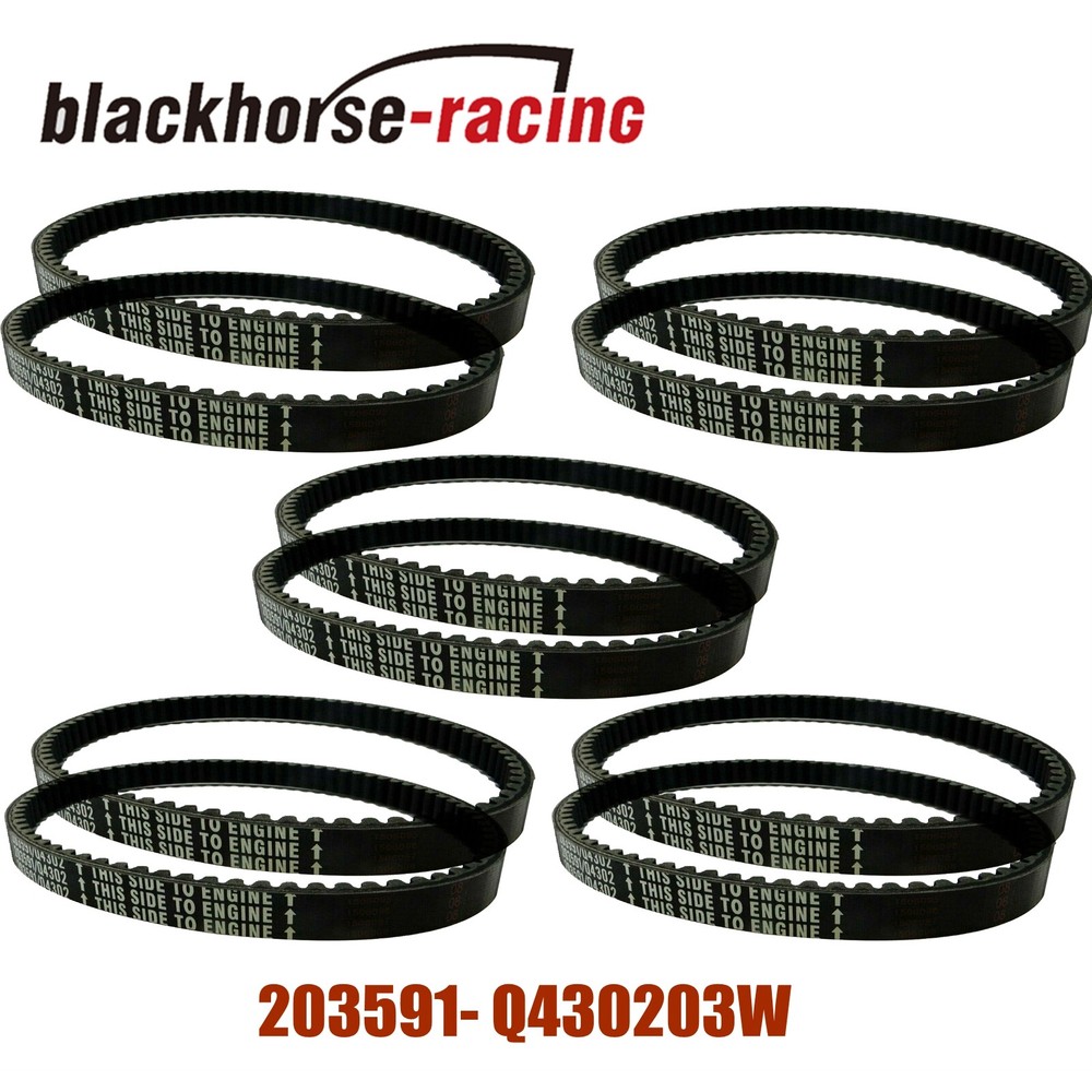 New 10 Pack 203591- Q430203W Go Kart Drive Belt for Yerf-dog Go karts Go Cart