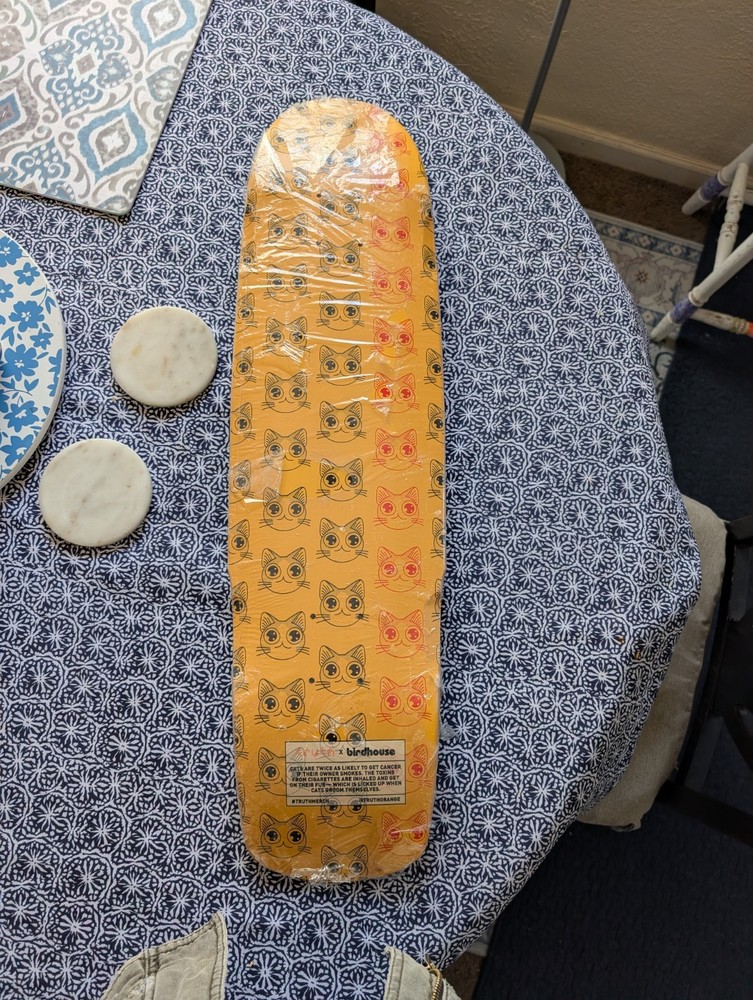 Truth x Birdhouse Shaped Cruiser Skateboard Deck 8.0 x 30.5