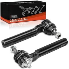 2 x Front Outer Tie Rod Ends, Compatible with Fiat 500 2012-2019