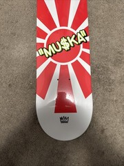 Chad Muska 2019 Rising Son Skateboard Deck Red/White