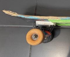 Powell Peralta 1987 Skateboard Steve Caballero Dragon & Bats Tracker Trucks Vtg.
