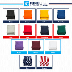 Premium Weather Resistant Cornhole Bags (Set of 8) w/ Free Tote (SALE)