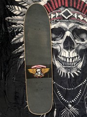 2006 Powell Peralta Older Skateboard Deck Bones And Roses Rare Fast Shipping