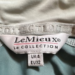 My LeMieux Women’s Long Sleeve base layer dark teal green UK 4 US 2