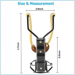 HIGH VELOCITY FOLDING WRIST SLINGSHOT Catapult Powerful Hunting Sling Shot