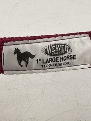 Weaver 1” Original Halter 35-7006-BU Large Horse 1100-1600 Burgundy New Tags