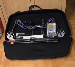 Diamond Edge 320 Purple Haze Compound Bow Bag Release Arrow Quiver LEFT Hand NEW