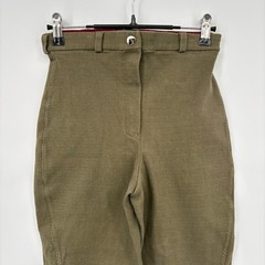 On Course Size 26 Riding Breeches Lot of 2 Pair Equestrian Stretch Tan Olive
