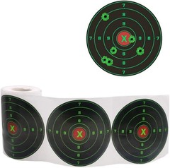 Splatter Shooting Targets 4 Inch Reactive Paper 200pcs, 200 / Roll