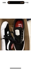 Vans Chima Pro 2 Men’s Skateboarding Shoes Black White Medium US Size 8