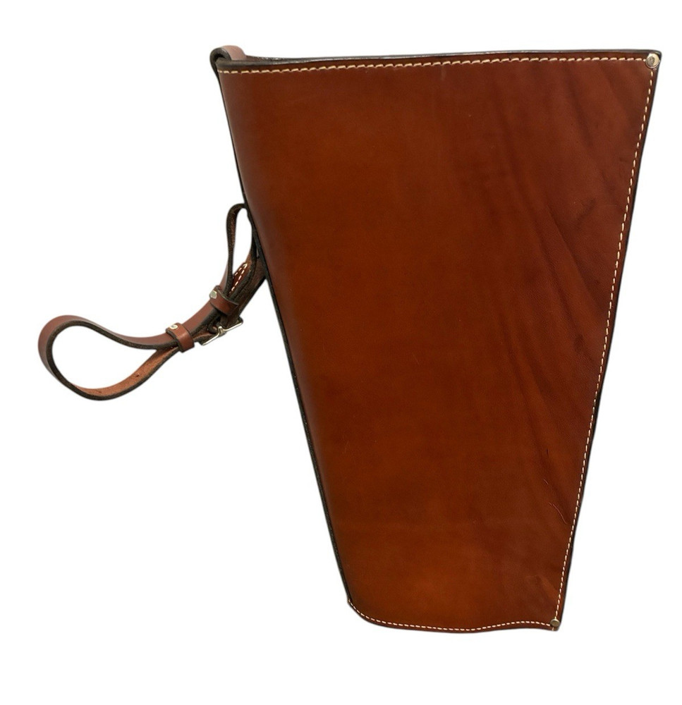VTG Heavy-Duty Leather Hip Quiver Traditional Archery Thick Sturdy Leather Build