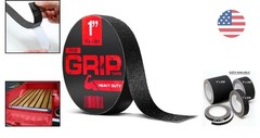 Self-Adhesive Anti-Slip Grip Tape Roll 1in x 20ft for Indoor & Outdoor Use