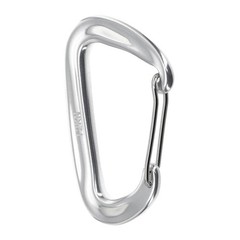 D Shape Clip Carabiner 12KN Aluminium Backpack Hook D Shape Hook Portable