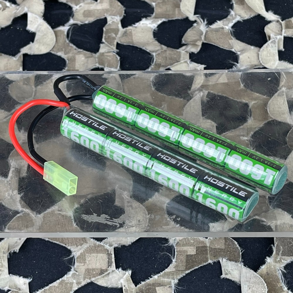 NEW HK Army Hostile Energy 9.6V 1600mAh NiMH Airsoft Battery
