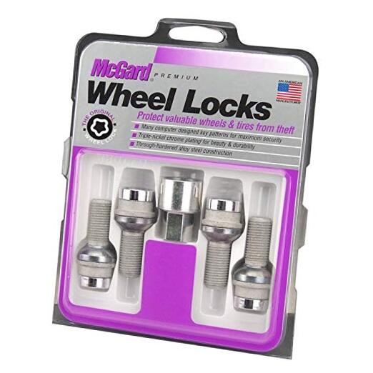 28032 Chrome Bolt Style Radius Seat Lock Bolt Set (M14 x 1.5 Thread Size) –